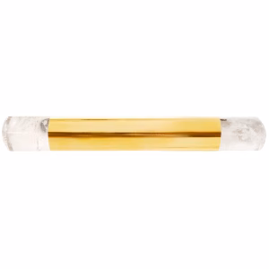 Anders Medium Metal and Clear Quartz Crystal Cabinet Pull