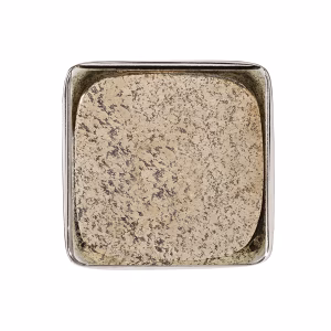 Le Cube Pyrite Crystal Cabinet Knob in Polished Nickel