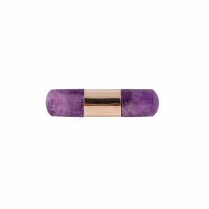 Anders Small Amethyst Crystal Cabinet Pull